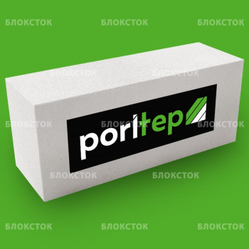 Газобетонные стеновые блоки Poritep Коломна 625х200х200, D600