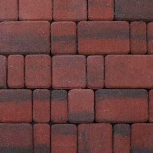 Брусчатка Квадриум Новый город Color mix Винный 60