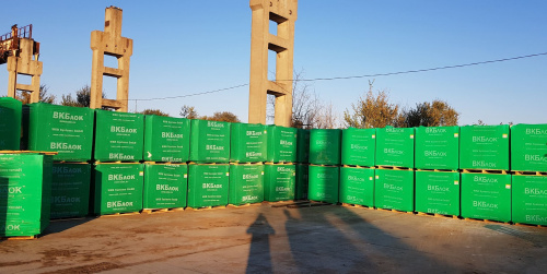 Газобетонные U-блоки (П-блоки) ВКБлок 500х300х250, D500